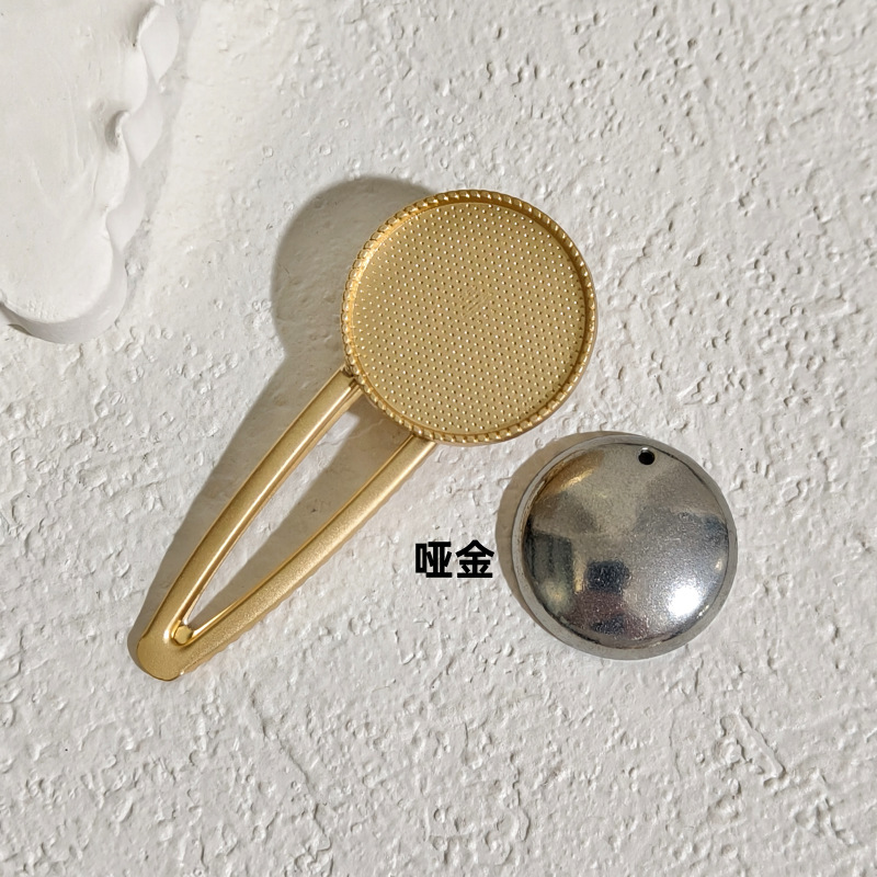 南朵ジュエリー DIY無形文化遺産宋錦ヘアアクセサリーベース 無形文化遺産宋錦ヘアピン ヘアゴム 材料パック 布製アクセサリー|undefined