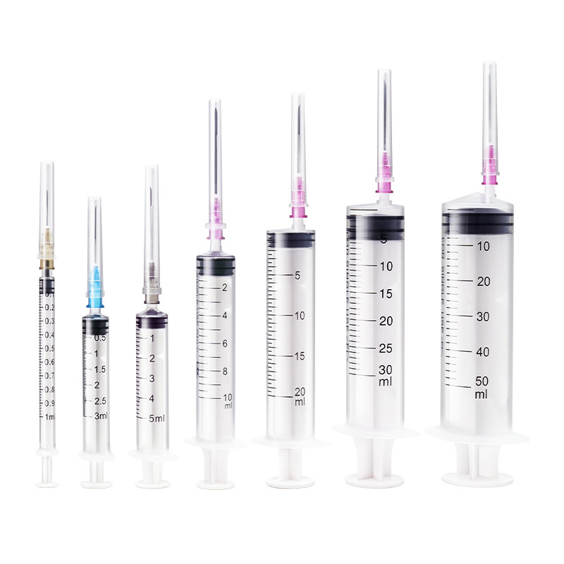 医用无菌一次性配药注射器直口针筒针管1ml2/3/5/10/20一毫升带针|undefined