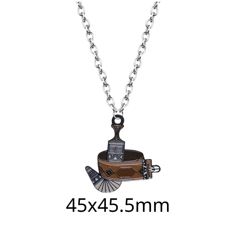예멘풍 3목걸이(메탈체인)