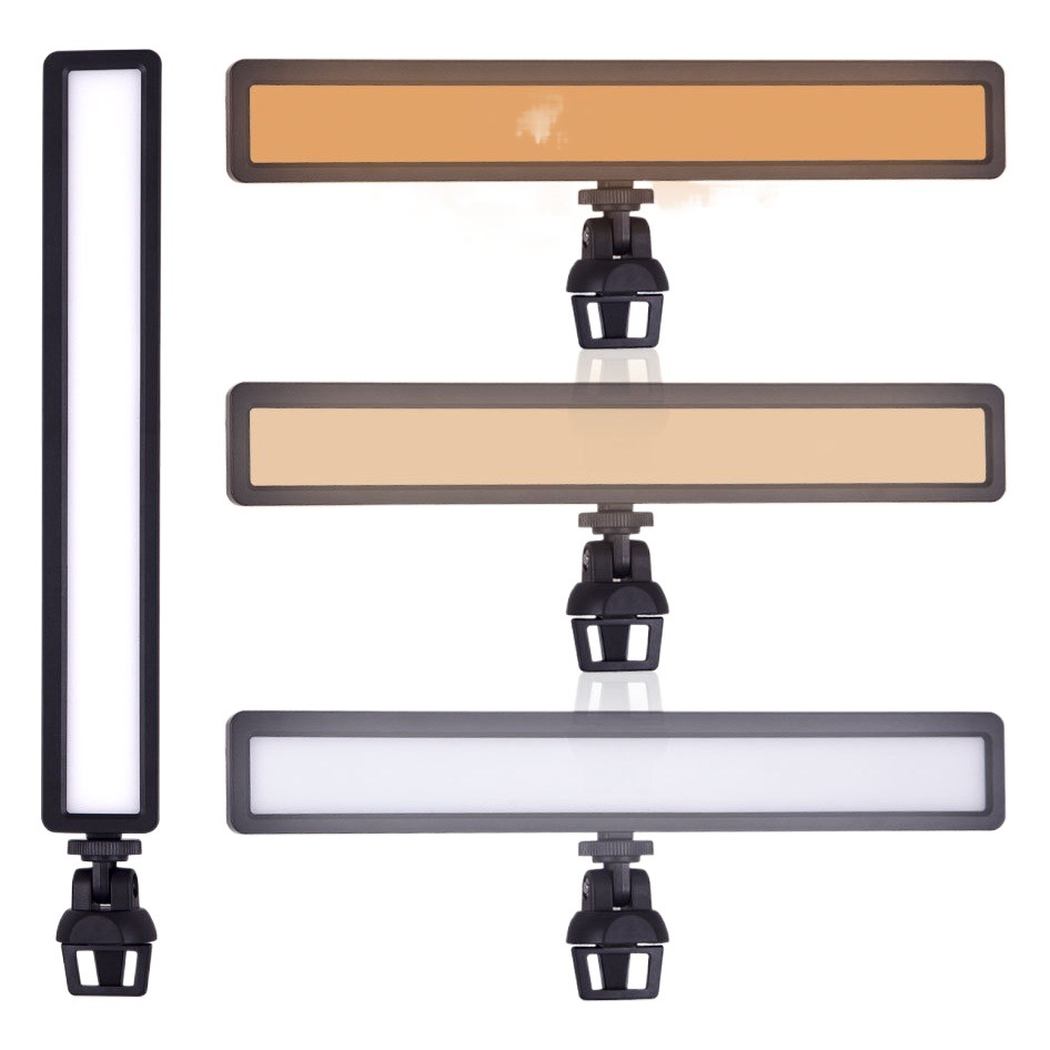 Wanxin e-commerce dedicado a WS66 Temperatura de tres colores portátil pantalla LED protección de los ojos Luz de relleno en línea Luz de Conferencia