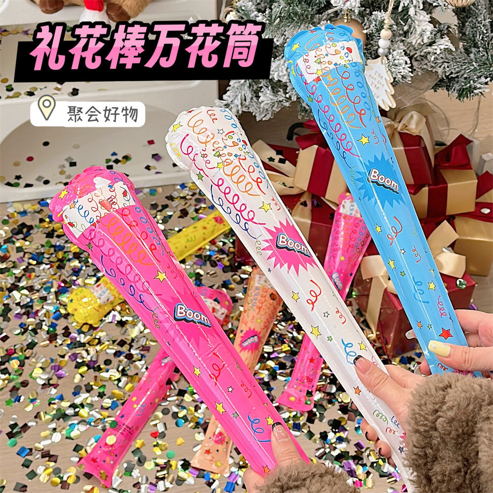 Nuevo palo de fuegos artificiales automático fuegos artificiales inflables se puede utilizar como palo PK palo tradicional tubo de fuegos artificiales sustituto