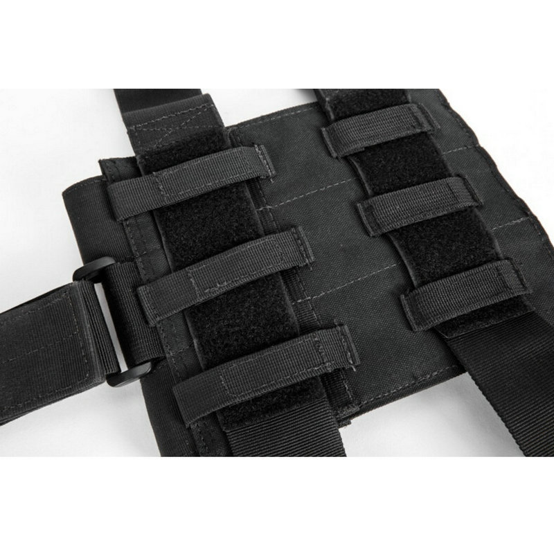 Superviviente al aire libre - MP5 Pierna 3 bolsas de clip de bala MOLLE sistema multifuncional bolsas de colgante bolsas de piernas combinadas
