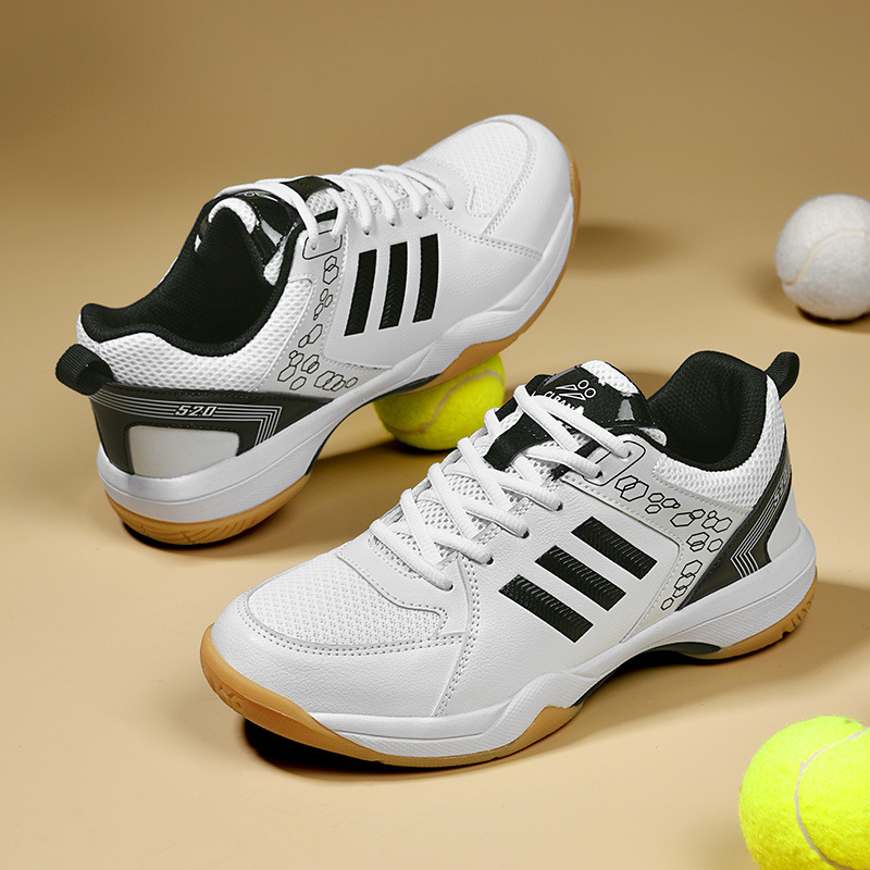 Zapatos de tenis de mesa transfronterizos para parejas entrenamiento ligero bádminton zapatos de tenis masculinos zapatos deportivos al por mayor