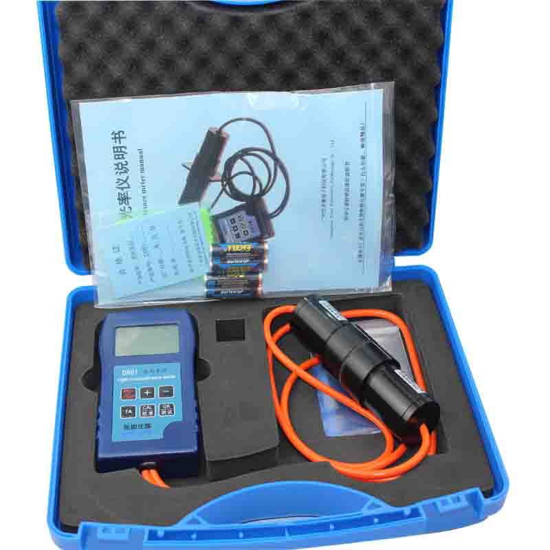 东儒DR80/DR81透光率仪彩屏测量汽车玻璃磨砂印花测光仪透光率测