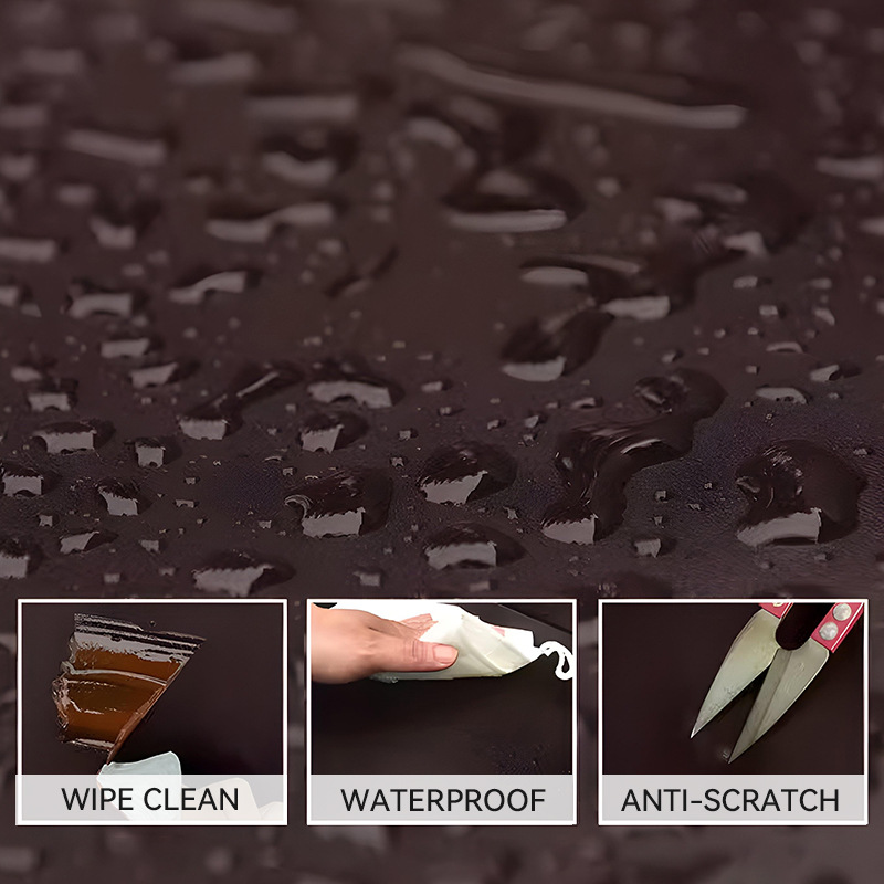 Funda de asiento de Amazon PU Funda de asiento impermeable y a prueba de polvo Funda de asiento elástica de color sólido Funda de cojín de asiento universal de cuatro estaciones Transfronterizo