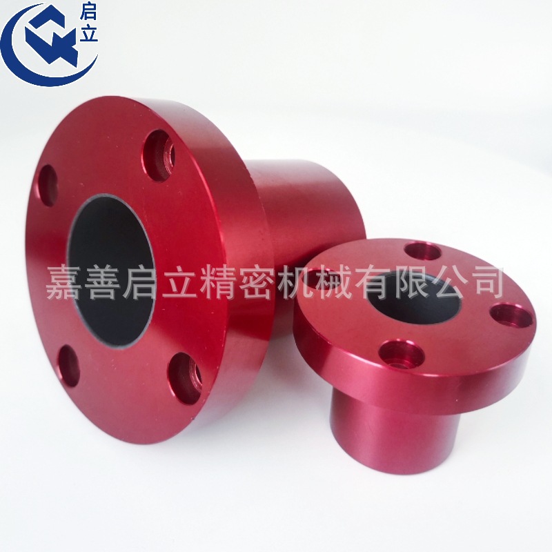 怡合达互换J-OBK41-d16圆法兰PTFE阳极氧化精密型铝塑直线轴承