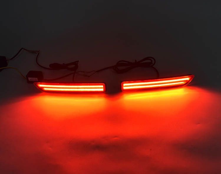 Suitable for Loulan Led Rear Bumper Light Insurance Turn Signal Warning Light Brake Light Loulan Special Modified Rear Fog Light