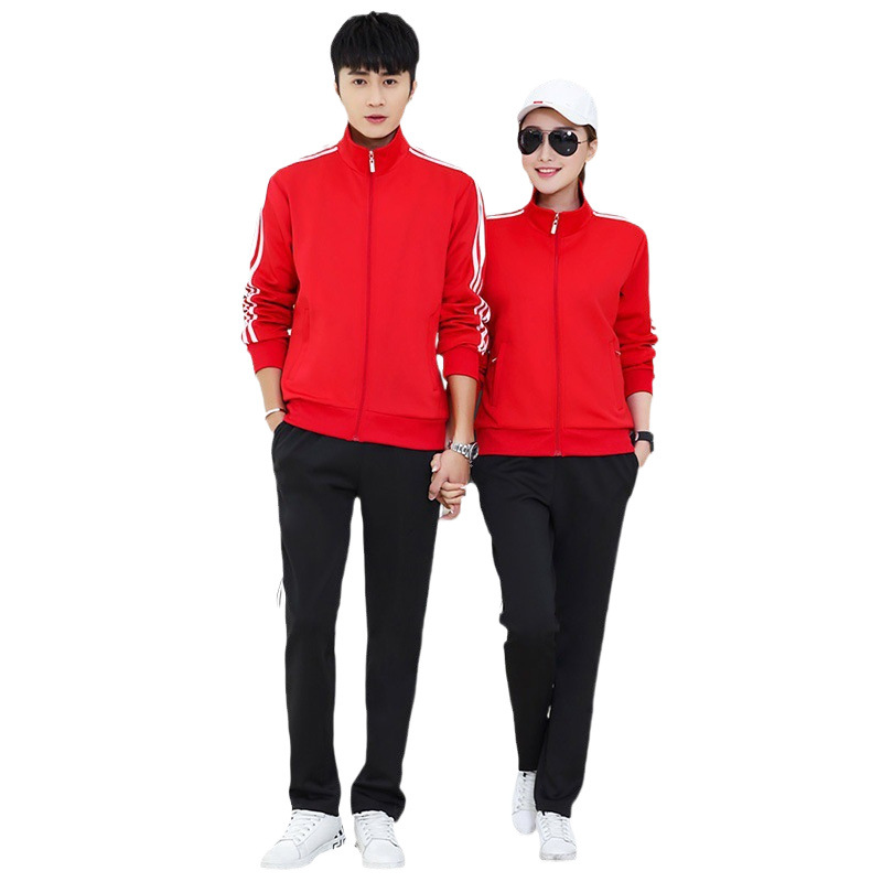 2023 nueva pareja deportes al aire libre otoño e invierno manga larga de secado rápido cardigan traje de dos piezas de ocio con cremallera