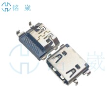 HDMI A Type 19Pĸ������1.8����3.75mmȫ���DIP ����ǰʮ���