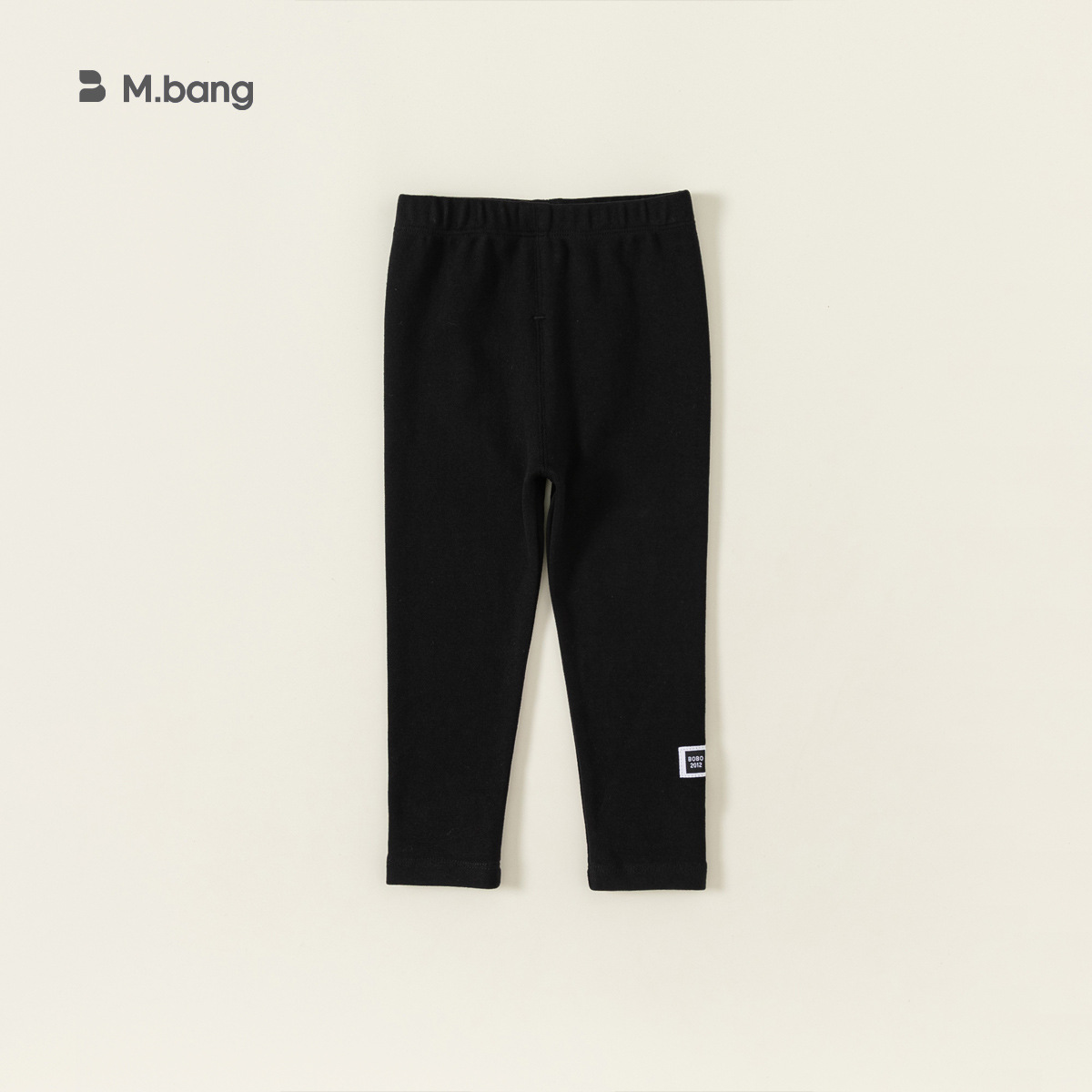 Babycity pantalones de los niños leggings de color sólido niñas de primavera y otoño estilo occidental hacia fuera pantalones elásticos QK23034