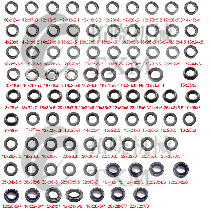 Household portable car washer water seal high pressure washer plunger pump car washer pump head water seal oil seal accessories