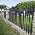 铁艺锌钢护栏现货小区围墙隔离防护网厂房学校公园外墙锌钢护栏