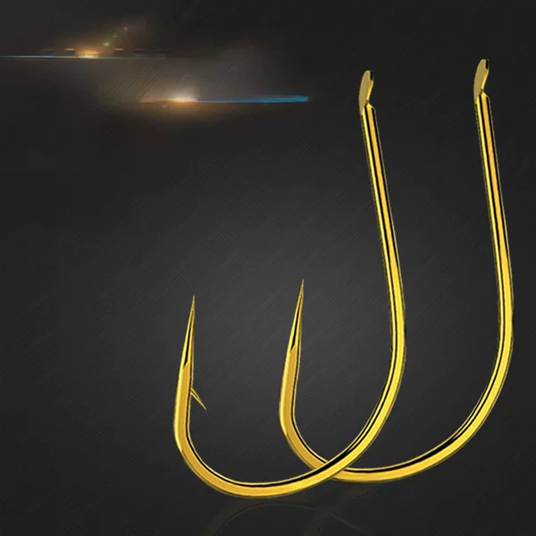 Flat hit Jinhaixi fish hook with thorn without thorn cocked mouth explosion fish hook bionic string hook bulk fish hook fishing gear wholesale