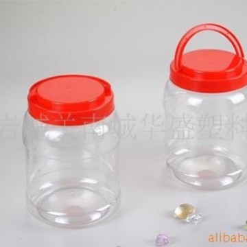 塑料透明pet糖果罐 零食塑料罐 坚果包装塑料容器