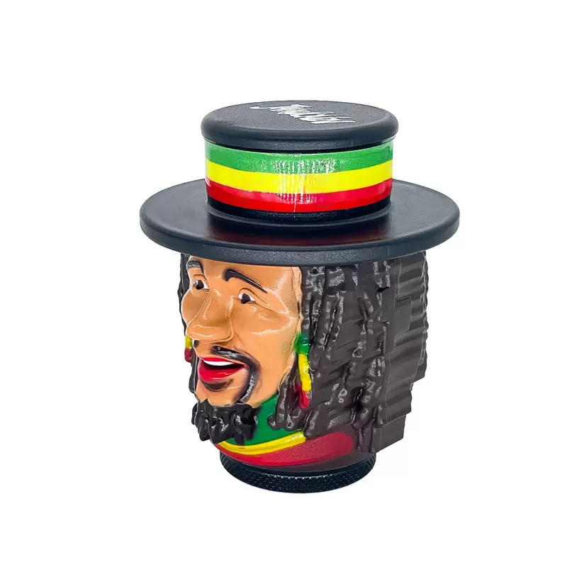 源头工厂创意磨烟器76mm金属研磨器grinder烟具跨境批发