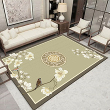 国风中式新款榻榻米客厅入户玄关阳台客厅防潮隔凉地垫地毯可代发