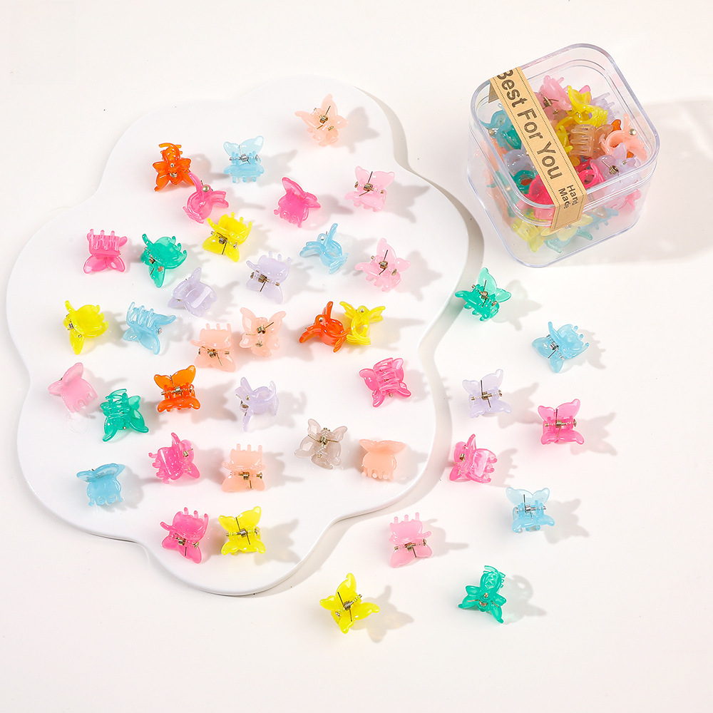 Set mini mollette per capelli colorate per trecce e frangetta_voghion.com