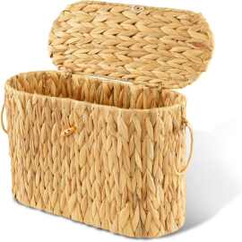 跨境收纳储物筐卫生间浴室防水杂物脏衣篮卫生储物垃圾桶收纳筐