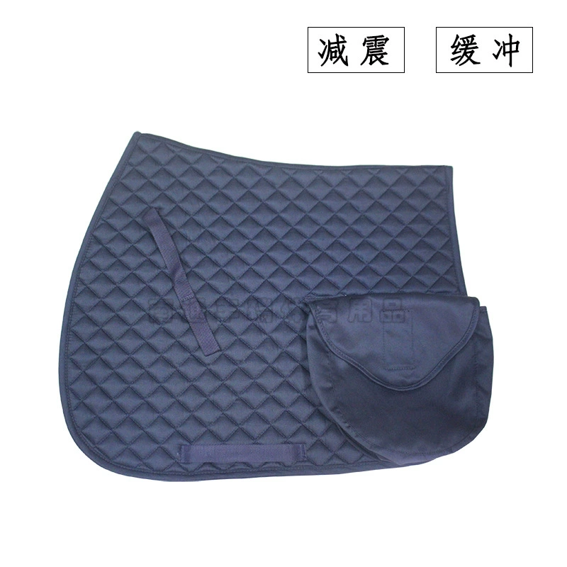 Bring a storage pocket, saddling cushion pure cotton breathable sweat -absorbing horse sweat -resistant sweat -resistant sweat drawer horses horses horses horses back pad