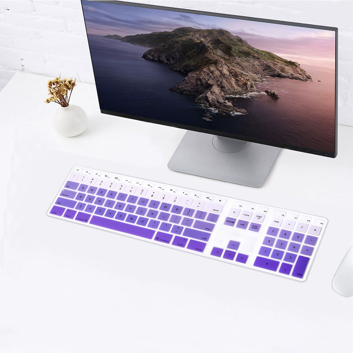 Apple, совместимый силиконовый защитный клавиатура, bluetooth