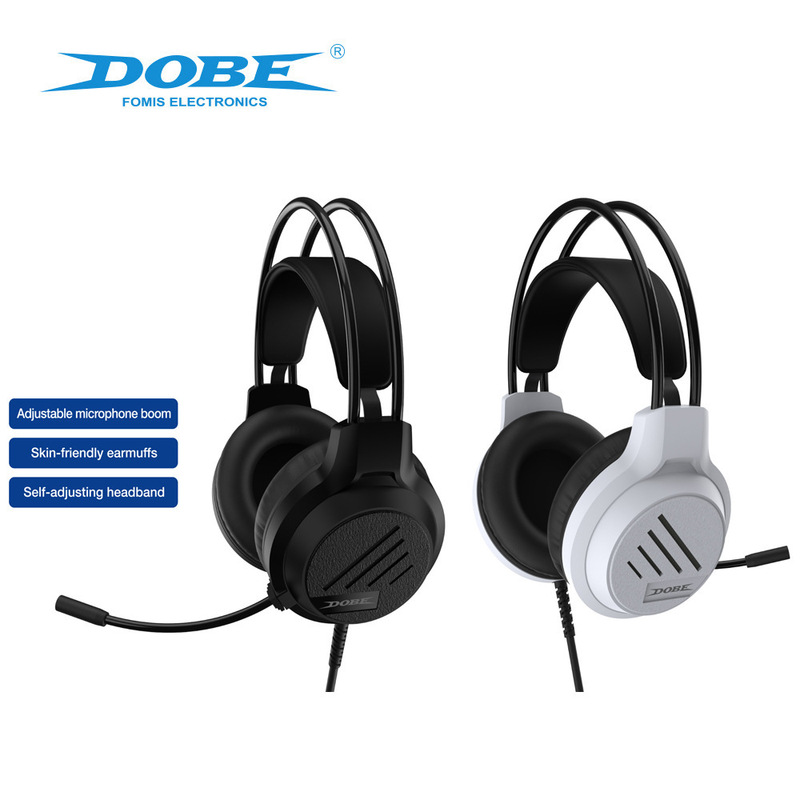 Ps5 Wired Headset Gaming Headphones with Microphone Ps4/Switch/X-Box/Pc Universal Headphones