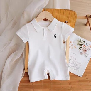 Summer Short-sleeved Hatshirt Climbing Wear Polo Collar Stylistype Baby Boyboys and Girls Korean Half-sleeved Boyhose Fashionable