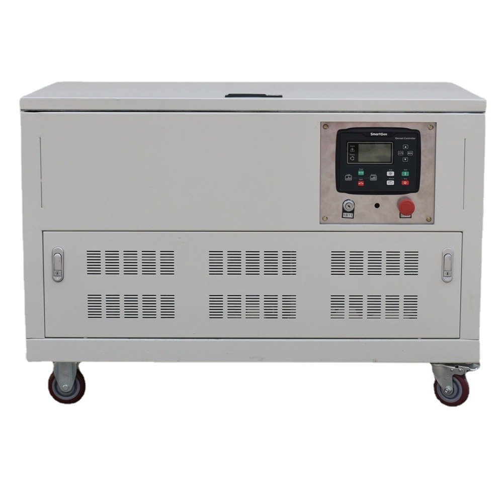 贝隆15KW低噪音水冷汽油发电机四缸水冷汽油发电机组465F1汽油机