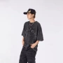 短袖印花宽松字母tee