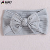 Jewelry, children's hair accessory, nylon headband with bow, European style