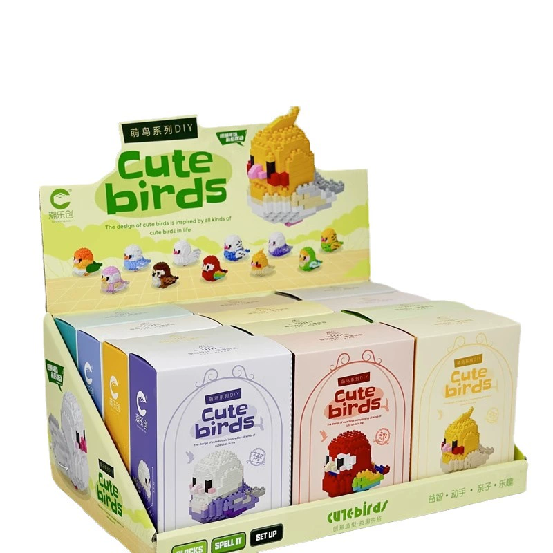 Building Block Set (Lego) — Cute Mini Bird Models, Multi-Color Kits, 232–293 pcs