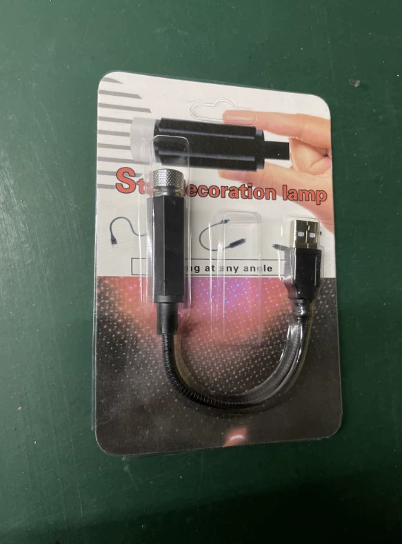 Автомобиль USB, звёздная подсветка лазерная проекторная небесная декоративная лампа, автомобильная атмосфера, купольный интерьер