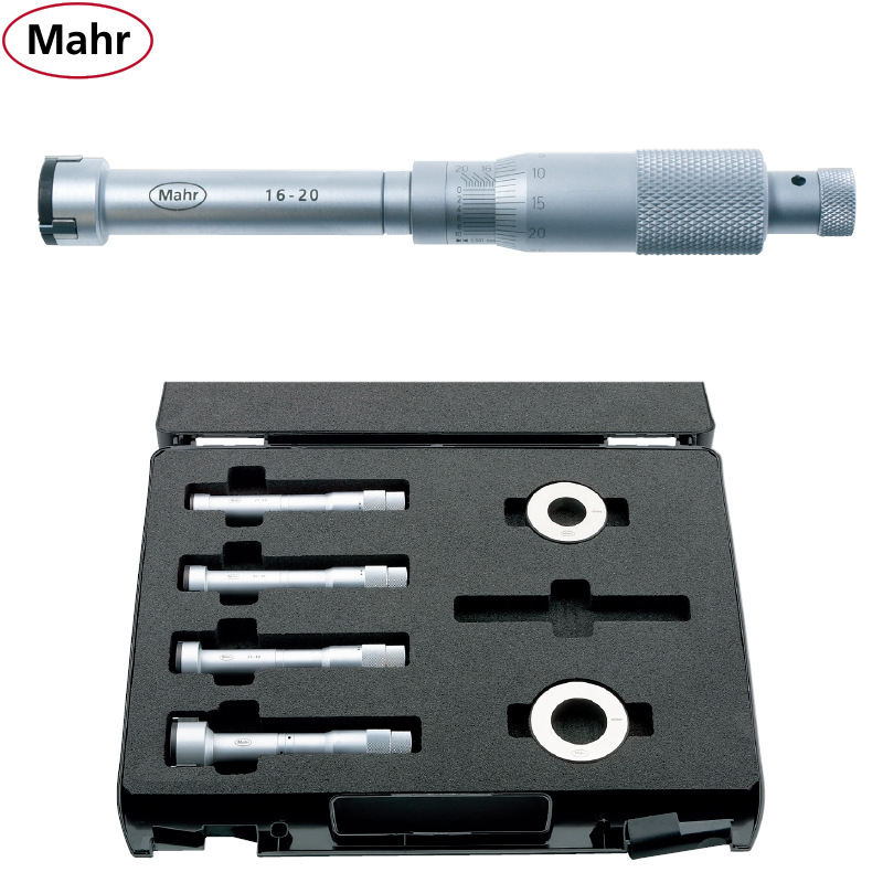 德国马尔Micromar 44A自定心三点式内径千分尺MAHR机械内孔千分尺