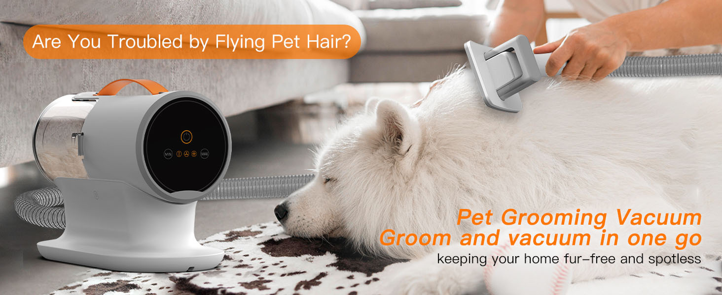 Pet Grooming Vacuum Clipper 1