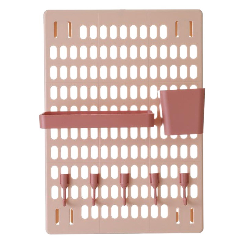 Estante de cocina estante de almacenamiento piso multi-capa colgante de pared de almacenamiento rack de cocina sin perforar agujero tablero al por mayor