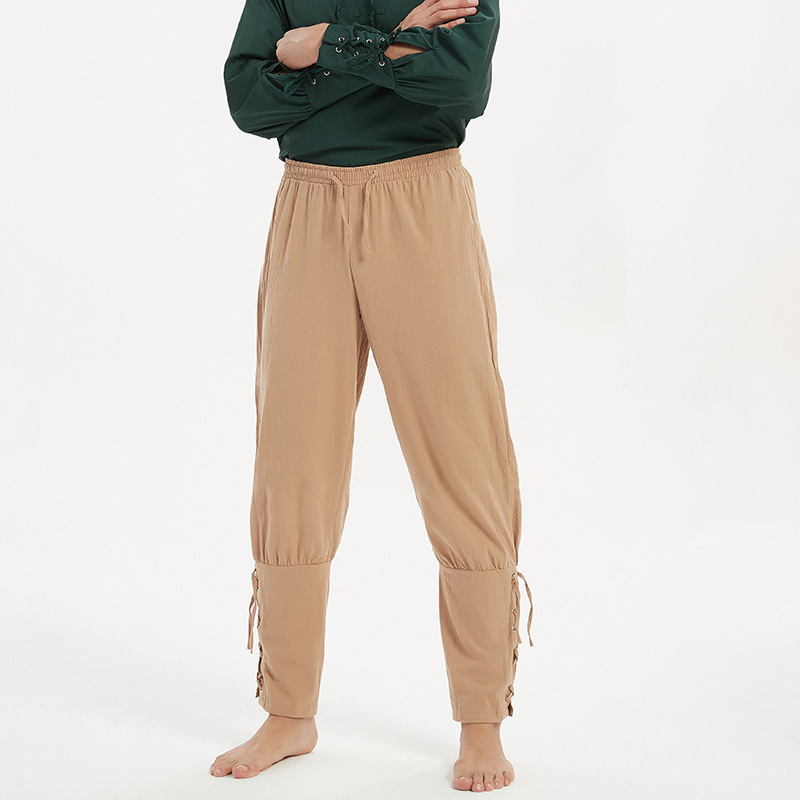 Amazon wish Knight Vintage Strap Trousers Medieval Renaissance Pants Drama Performance Suit