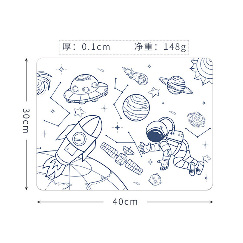 La nueva almohadilla de graffiti de silicona multifuncional para bebés, pintura de educación temprana, juguetes educativos, impermeables, antiincrustantes, duraderos y reutilizables