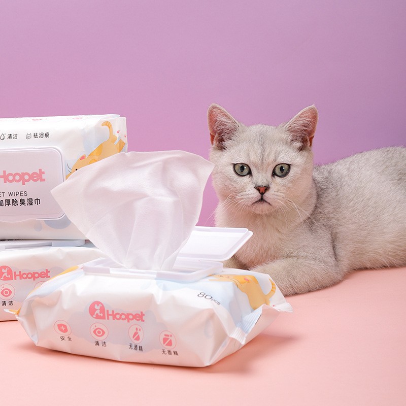 Toallitas para mascotas gato especial tejido húmedo perro limpieza de la pata local artefacto ojo de gato Limpieza tejido húmedo image 4