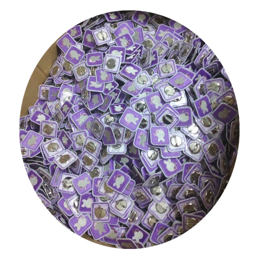 Procesamiento de bordado personalizado pegatinas de tela bordado de computadora Zhang Zi dibujo muestra logotipo personalizado insignia pegatinas de tela prueba