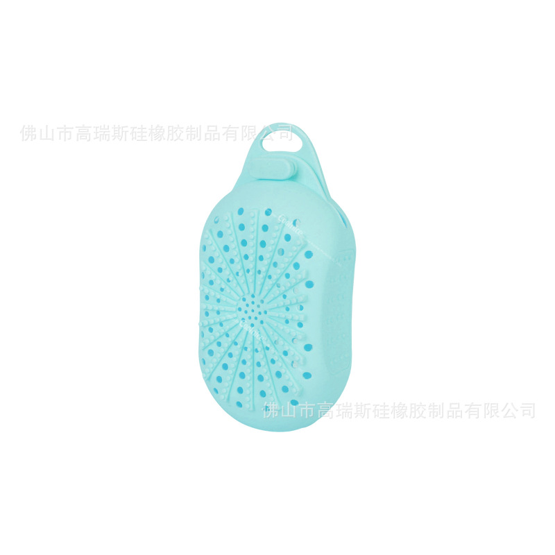 抖音爆款网红选品浴室好物硅胶肥皂袋防滑落搓澡起泡按摩肥皂盒|undefined