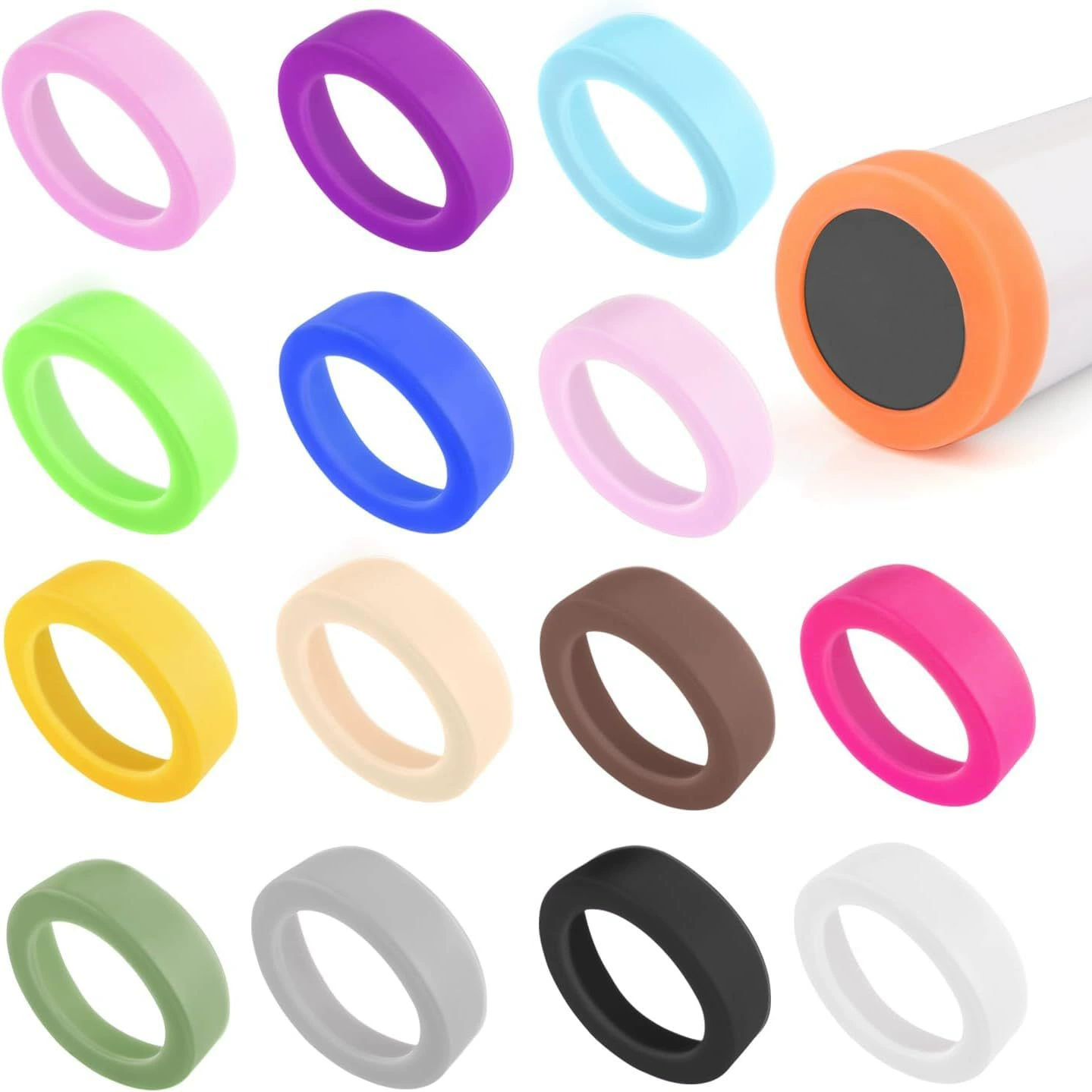 Популярная трансграничная изолированная крышка основания чашки, держатель основания чашки для воды, нескользящая защитная крышка основания чашки 7,5 см, крышка основания чашки.