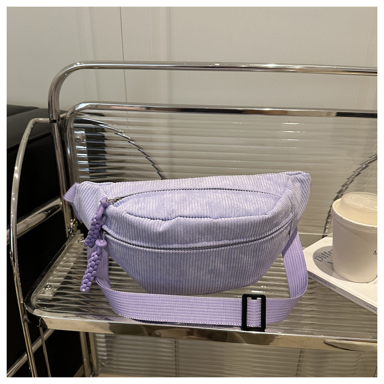 Casual simple bolso de hombro, bolso de pecho, bolso de ocio, bolso de verano para mujeres 2025, nueva moda de bolso de nicho deportivo