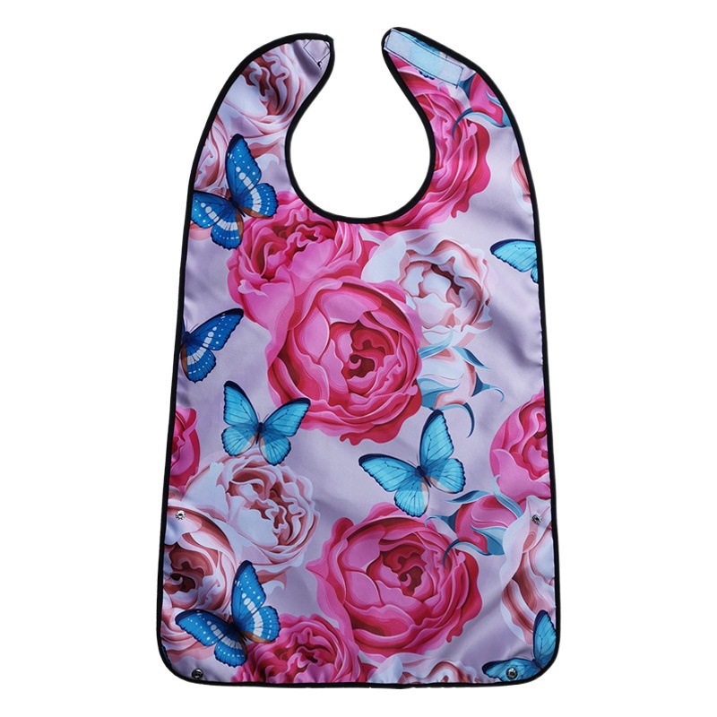 Suministro transfronterizo de Amazon Venta caliente babero para los ancianos comiendo babero de enfermería babero adulto en stock