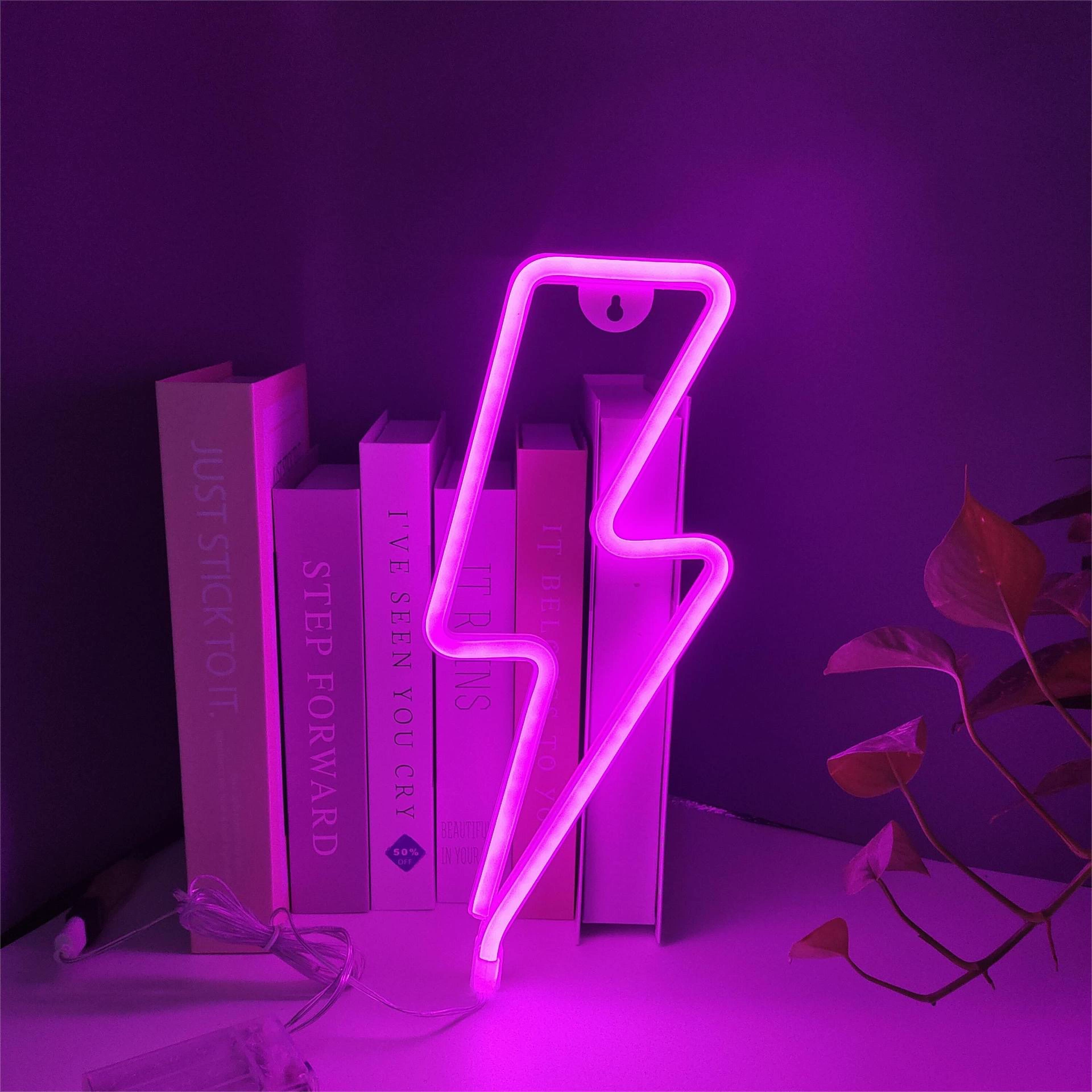 Луна-планета с неоном LED неоновая лампа, декоративный ночник, батарея 3В, разные размеры