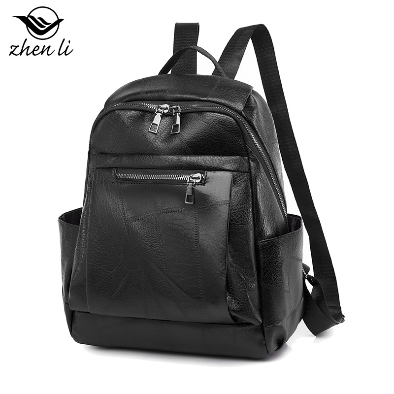 Fannt e koreanesche Versioun vu liichte Casual Rucksäck fir Fraen, multifunktionnelle Outdoor-Reesrucksak_voghion.com