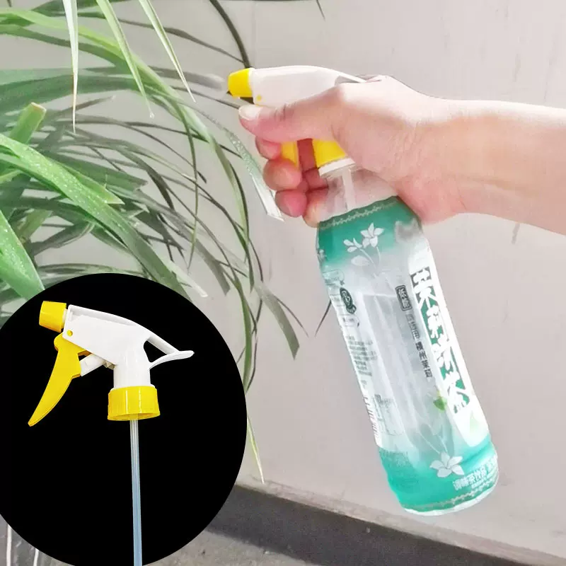 饮料瓶通用园艺浇花喷水喷头喷壶喷雾器手压雾化小型美发家用喷嘴