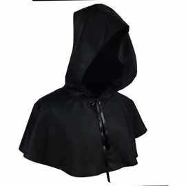 死神披风 万圣节cos扮演服中世纪成人带帽披风 现货cosplay服装僧