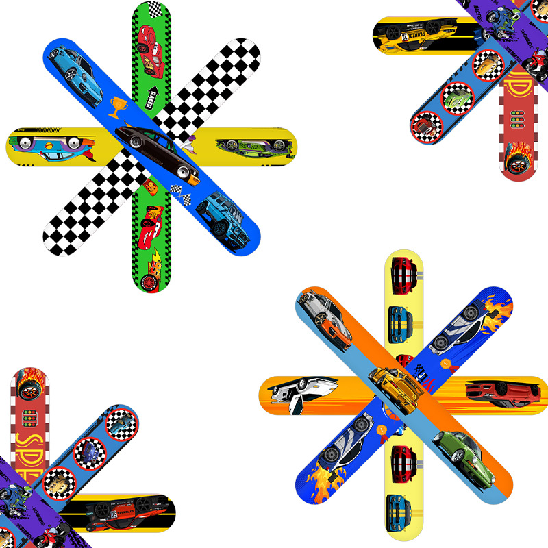 Amazon Cross-border nuevo anillo de cocina de carreras de movilización temática de la fiesta palpitante pulsera decorativa