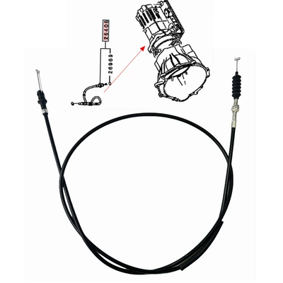 Mr967698 Is Suitable for Mitsubishi Io H77W H76W Gearbox Acceleration Cable Gearbox Positioning Throttle Cable