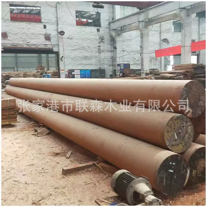 厂家供应菠萝格原木 印尼菠萝格原木 户外建筑菠萝格景观木材批发