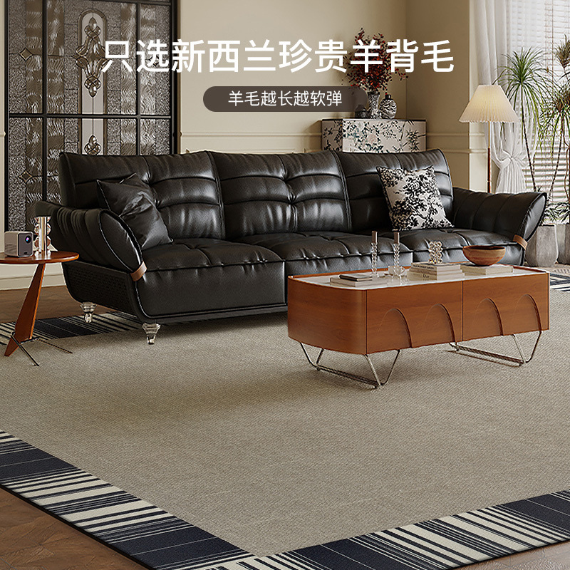 Fábrica de origen alfombra de sala de estar doméstica dormitorio resistente a la suciedad fácil de cuidar sofá mantas de mesa de té mantas de cama gruesas personalizadas